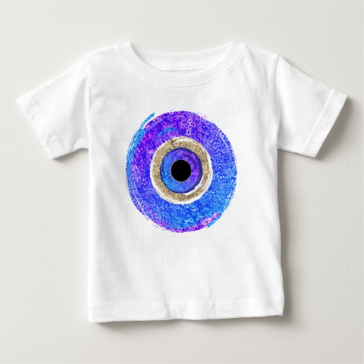 Evil Eye Baby T-shirt (Vorderseite)