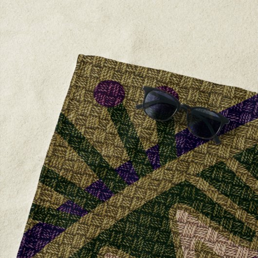 Evil Eye Beach Handtuch (Beispiel)