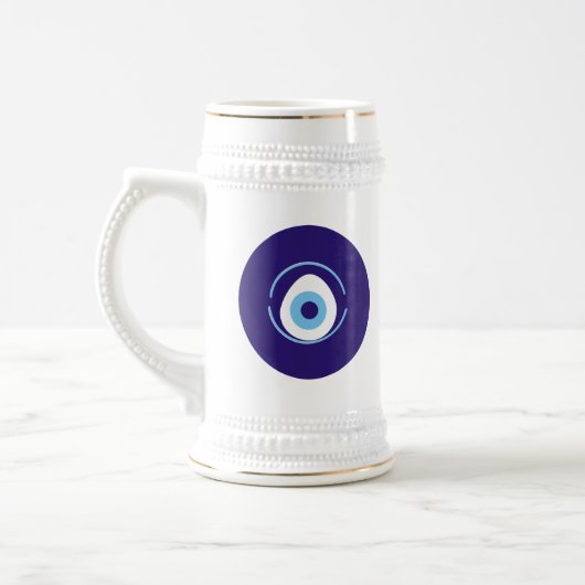 Evil Eye Bierglas (Links)