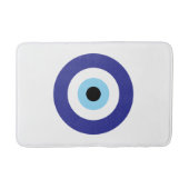 Evil Eye Blue Mati Design Badematte (Vorderseite)