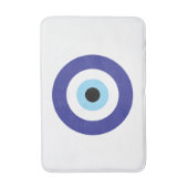 Evil Eye Blue Mati Design Badematte (Vorderseite Vertikal)