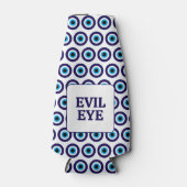 Evil Eye Blue Mati drucken Sonderbierflasche coole Flaschenkühler (Vorderseite)