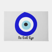 Evil Eye Blue Nazar No Evil Eye Schutz Fußmatte (Vorderseite)