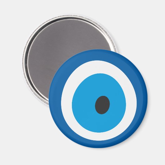 Evil Eye Blue Türkisch Evil Eye Charm Nazar Magnet (Vorderseite/Rückseite)