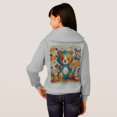 Evil Eye & Cartoon Kids's Sweatshirt (Schwarz voll)
