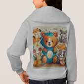 Evil Eye & Cartoon Kids's Sweatshirt (Rückseite)