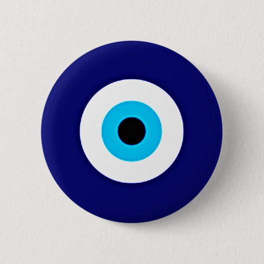 Evil Eye Charm Button (Vorderseite)