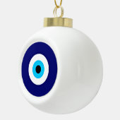 Evil Eye Charm Keramik Kugel-Ornament (Rechts)