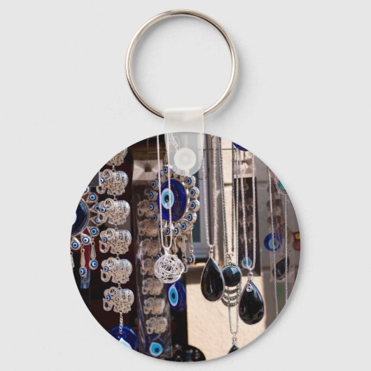 Evil Eye Charms Schlüsselanhänger (Vorderseite)