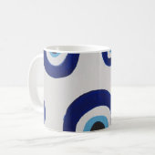 Evil Eye Coffee Tasse (Vorderseite Links)