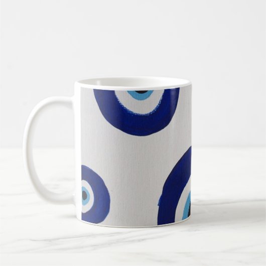 Evil Eye Coffee Tasse (Links)