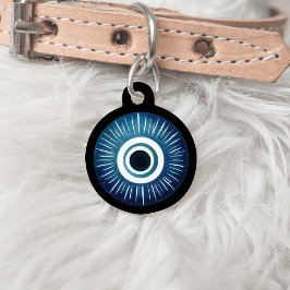 Evil Eye Dog Tag - Personalisierte Pet-ID-Markieru Haustiermarke