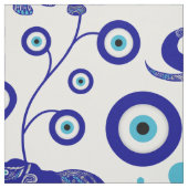 Evil Eye Elephant Viel Glück Amulet Muster Stoff (Muster)