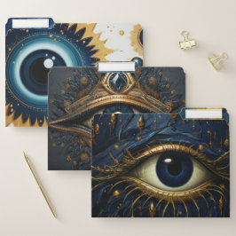 Evil Eye File Folders Papiermappe