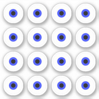 Evil eye Full Sheet Aufkleber