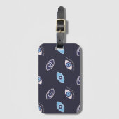 Evil Eye Gepäckanhänger (Vorderseite Vertikal)