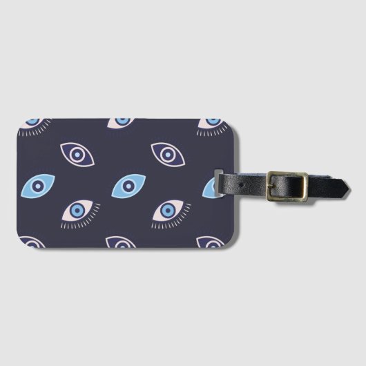 Evil Eye Gepäckanhänger (Vorderseite (Horizontal))