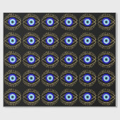 Evil Eye Geschenkpapier (Flach)