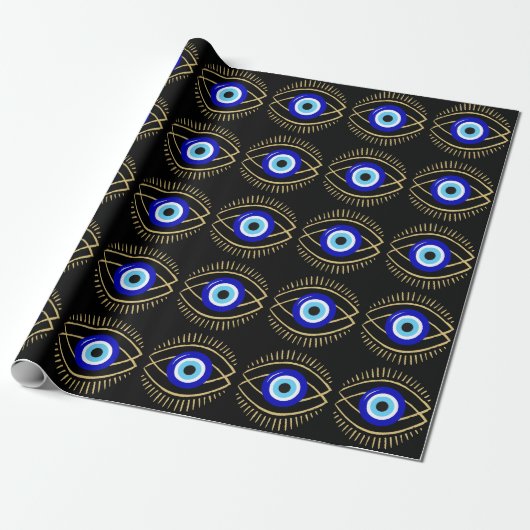 Evil Eye Geschenkpapier (Ungerollt)
