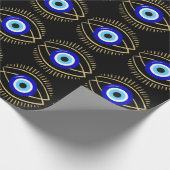 Evil Eye Geschenkpapier (Ecke)