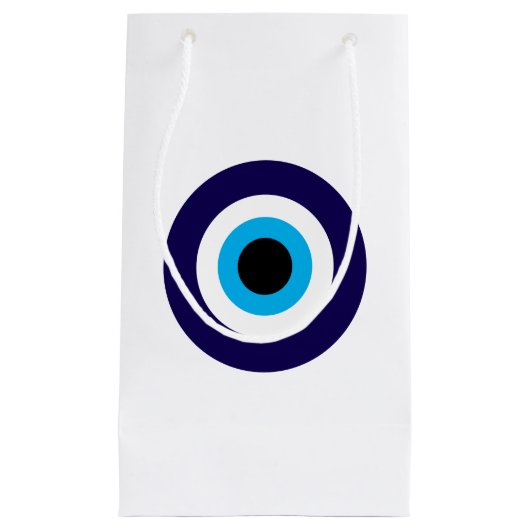 Evil Eye Geschenktaschen mit einem blauen matysymb Kleine Geschenktüte (Vorderseite)