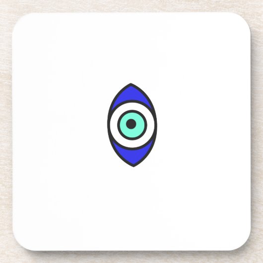 Evil Eye Getränkeuntersetzer (Vorderseite)