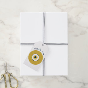 Evil Eye Gift Tag Geschenkanhänger