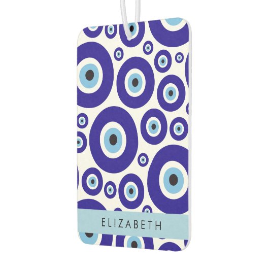 Evil Eye, Greek Eye, Turkish Eye, Mati, Your Name Autolufterfrischer (Links)