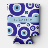 Evil Eye, Greek Eye, Turkish Eye, Mati, Your Name Dosenkühler (Vorderseite)