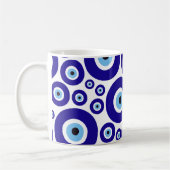 Evil Eye, Greek Eye, Turkish Eye, Mati, Your Name Kaffeetasse (Links)