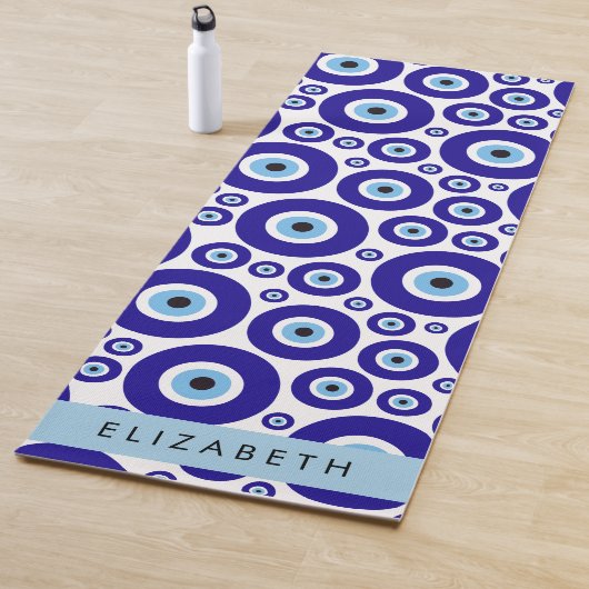 Evil Eye, Greek Eye, Turkish Eye, Mati, Your Name Yogamatte (Beispiel)