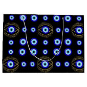 Evil Eye Große Geschenktüte (Rückseite)