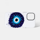 🧿 Evil Eye Guardian iPhone Hülle (Rückseite (Horizontal))