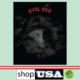 Evil Eye HALLOWEEN Seltsame Unterwäsche Ungewöhnli Wandteppich