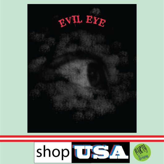 Evil Eye HALLOWEEN Seltsame Unterwäsche Ungewöhnli Wandteppich
