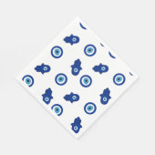 Evil eye Hamsah napkins Serviette (Ecke)