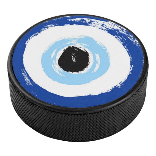 EVIL EYE HOCKEY PUCK (3/4)