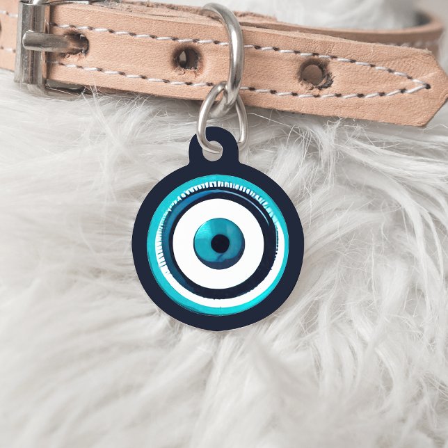 Evil Eye Hundehalsband Charm - Hund Necklace Penda Haustiermarke (Von Creator hochgeladen)