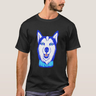 Evil Eye Husky Hund für griechischen Talisman Naza T-Shirt
