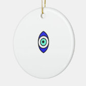 Evil Eye Keramikornament (Links)