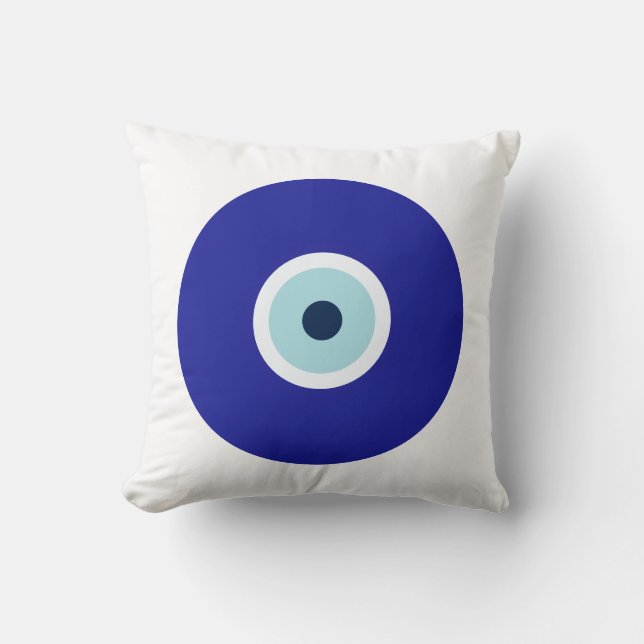 Evil Eye Kissen (Vorderseite)