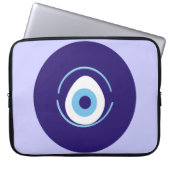 Evil Eye Laptopschutzhülle (Vorderseite)