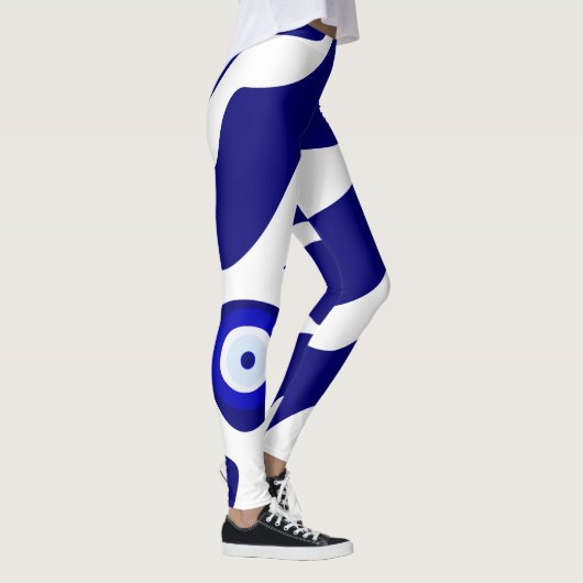 Evil Eye Lava-Muster Leggings (Rechts)