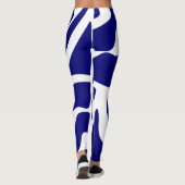 Evil Eye Lava-Muster Leggings (Rückseite)