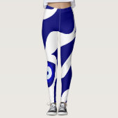 Evil Eye Lava-Muster Leggings (Vorderseite)