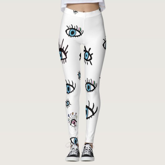 Evil Eye Leggings (Vorderseite)