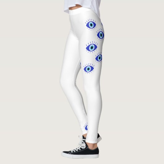Evil Eye Leggings Women (Links)