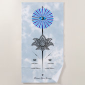 Evil Eye Louts Strandtuch (Vorderseite)