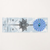 Evil Eye Louts Yogamatte (Vorderseite (Horizontal))