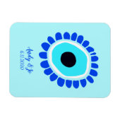 Evil Eye Lucky Charm Magnet (Horizontal)
